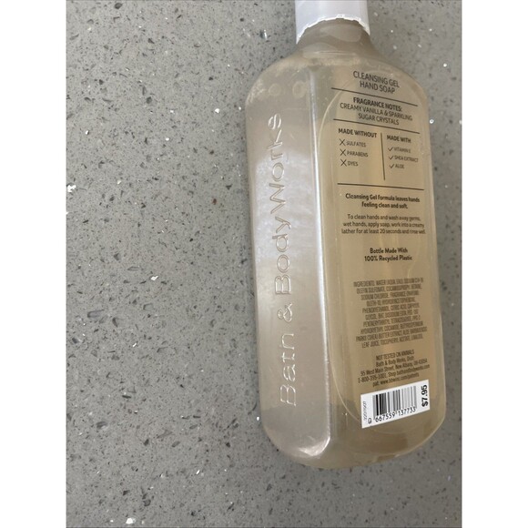 Bath & Body Works WARM VANILLA SUGAR Your Choice Soap or Shower Gel - Picture 6 of 6